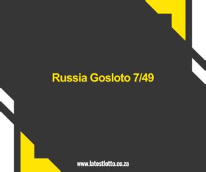 gosloto 7 49 results history|Gosloto Results 7/49 .